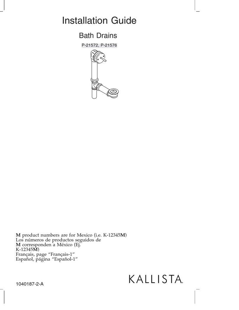 Kallista P-21572 installation guide