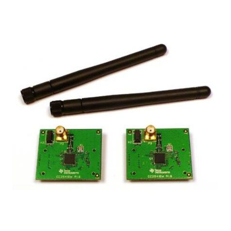 Texas Instruments CC2541EM User manual