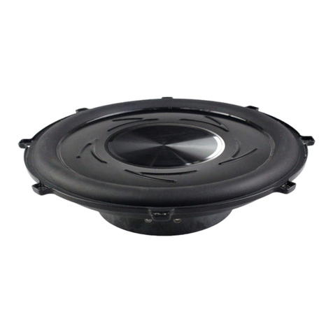 Audiosystem AX10 US User manual
