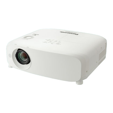 Panasonic PT-VX605N User manual
