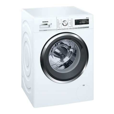 Bosch WM16W5H0GB Instruction manual and installation instructions