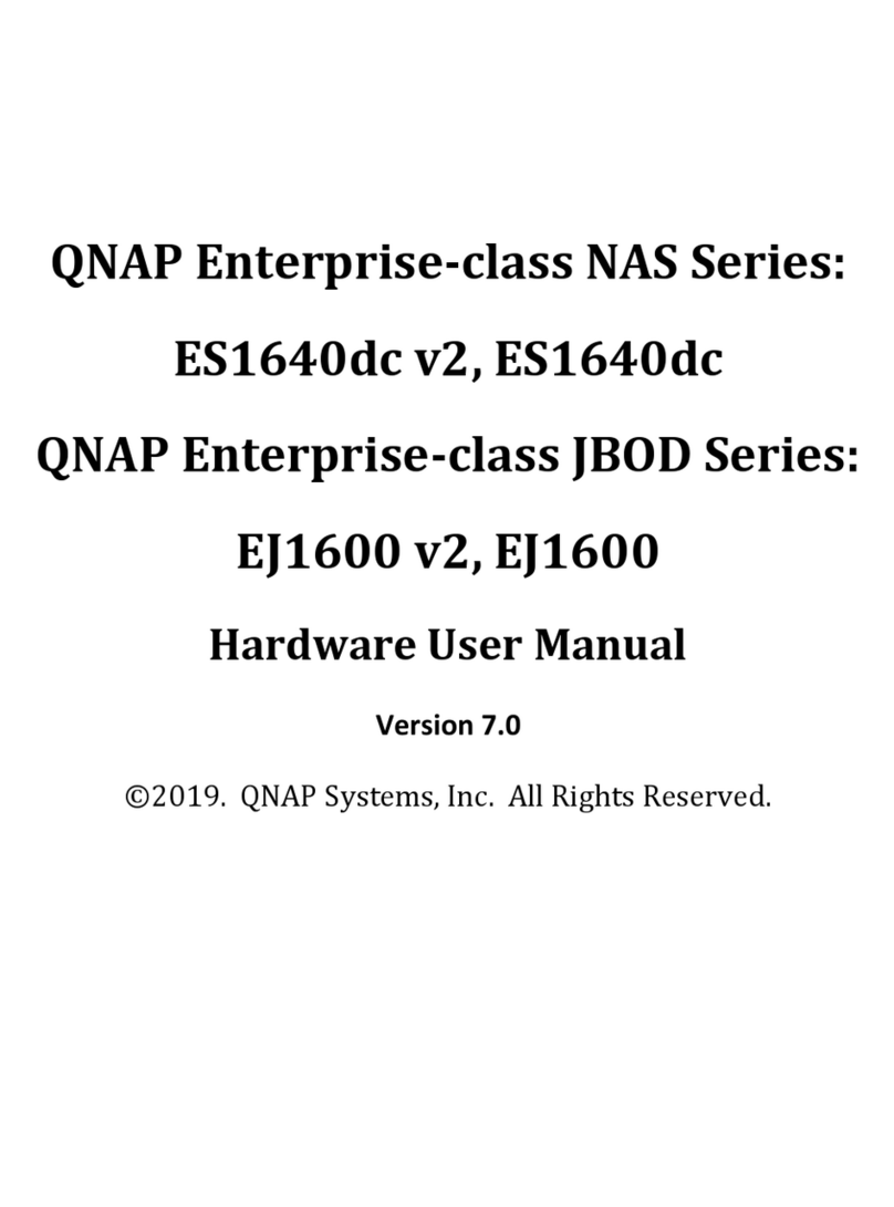 QNAP EJ1600 v2 Hardware user manual