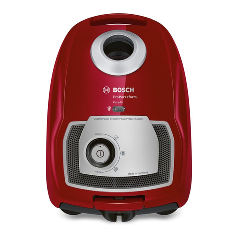 Bosch BGL4A500 User manual