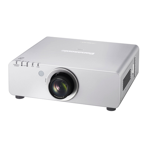 Panasonic PT-DX810E User manual