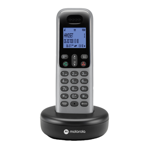 Motorola T601 User manual