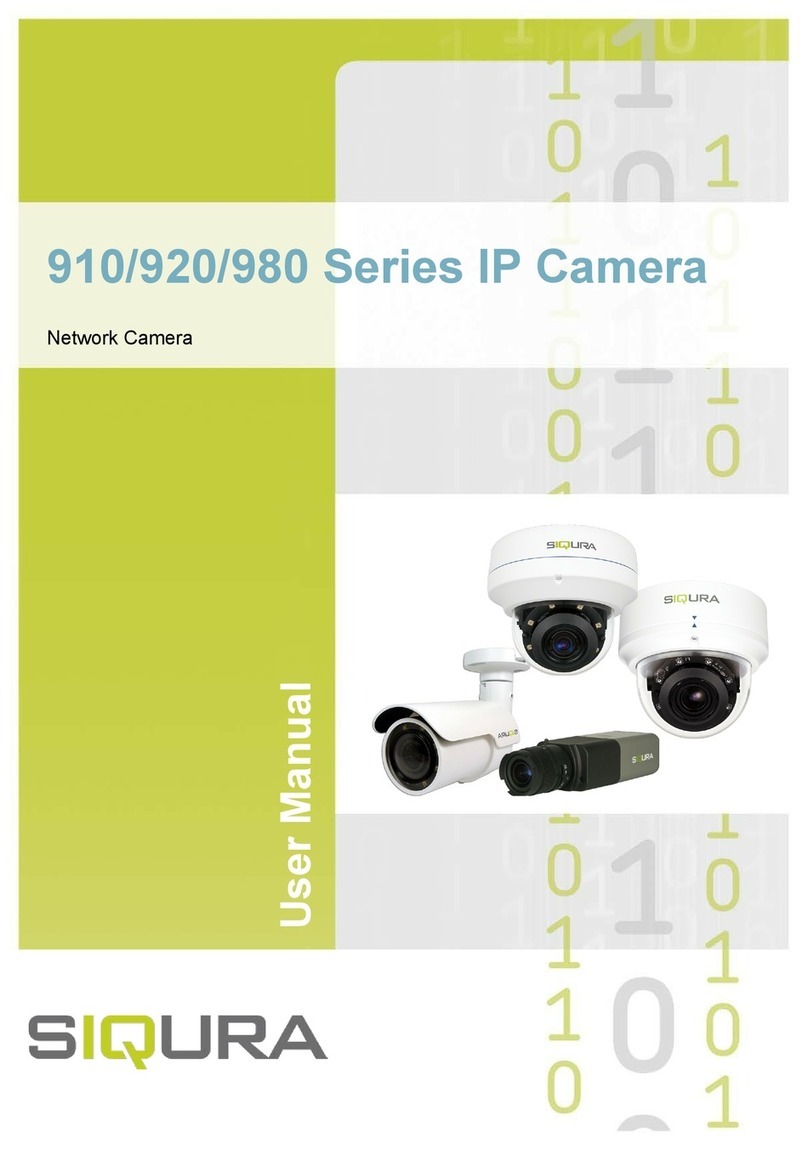 Siqura 910 Series User manual