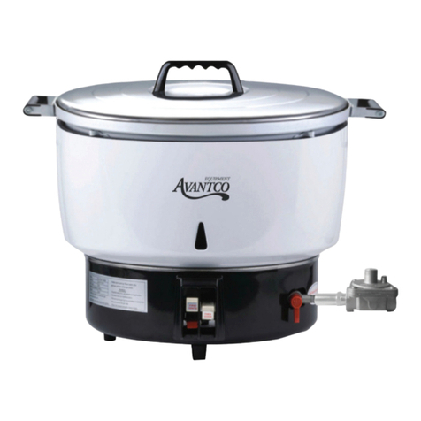 Avantco 177GRC110LP user manual