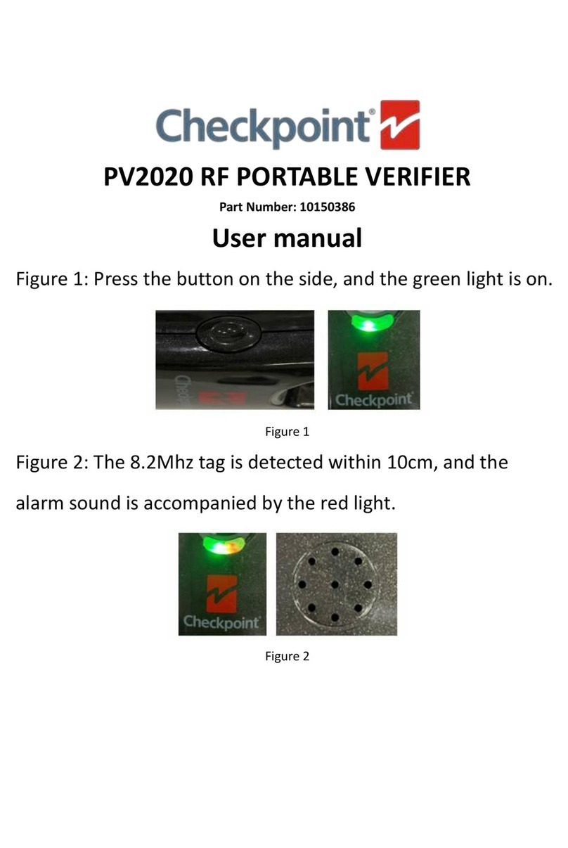 Checkpoint PV2020 user manual