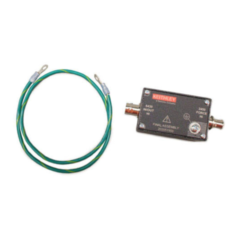 Tektronix KEITHLEY 2450-EC User manual