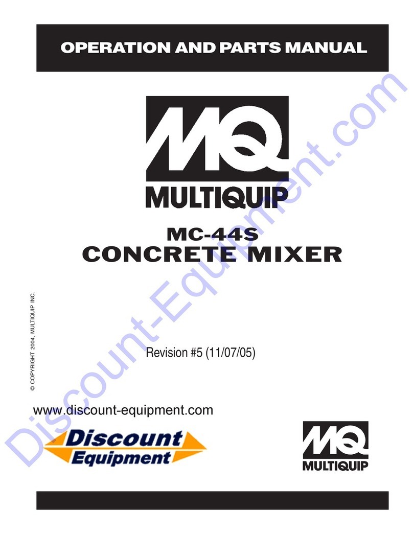 MQ Multiquip MC-44S User manual