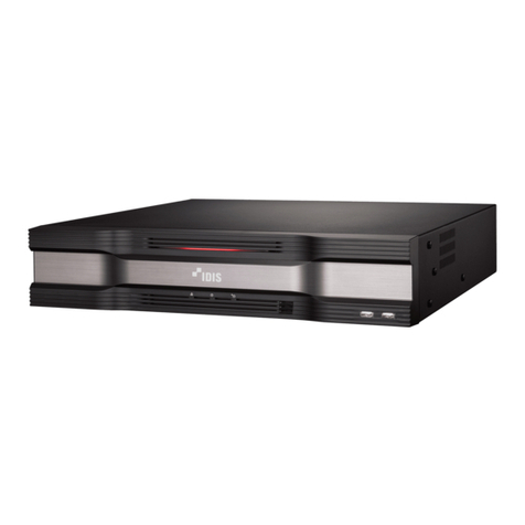 Idis DR-6316PS User manual