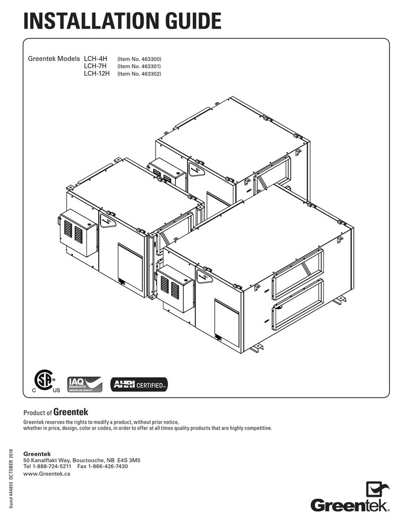 Greentek LCH-4H User manual