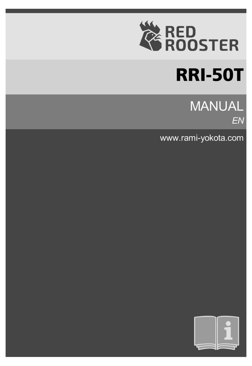 Yokota RED ROOSTER RRI-50T manual