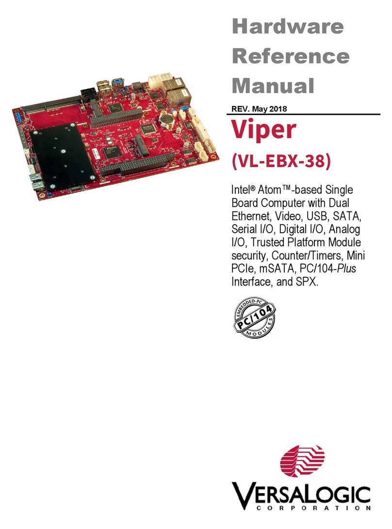 VersaLogic Viper VL-EBX-38ECP Quick user guide
