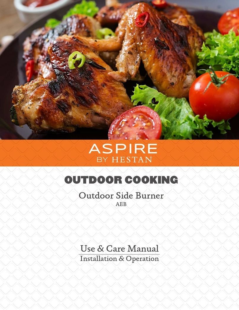 hestan Aspire AEB122LPOR Use & care manual hestan Aspire AEB122LPOR Use & care manual
