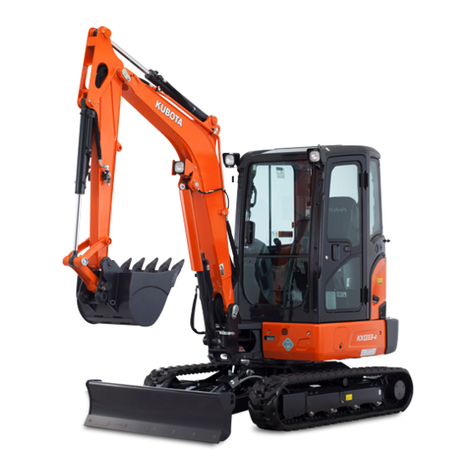Kubota KX033-4 Operator's manual