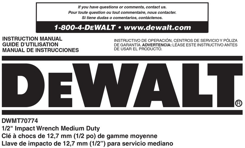 DeWalt DWMT70774 User manual