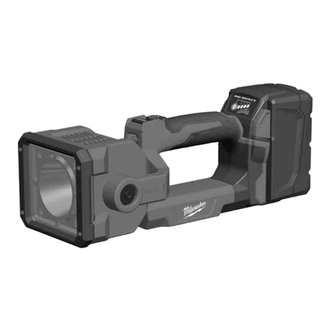 Milwaukee M18 SLED-0 Original instructions