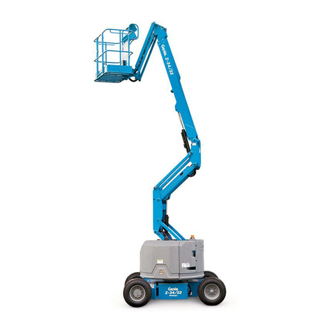 Terex Genie Z-34/22 Installation and operating manual Terex Genie Z-34/22 Installation and operating manual