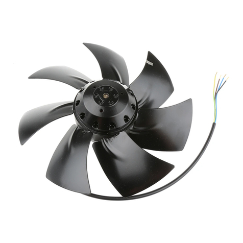 Ebmpapst A2E250-AL06-01 User manual Ebmpapst A2E250-AL06-01 User manual