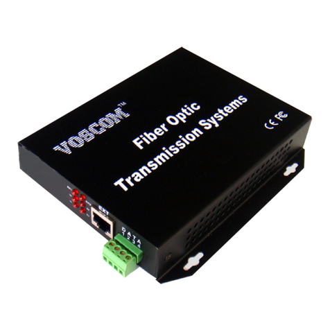 Voscom VOS-0200DT Series installation manual