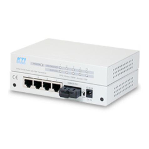 KTI Networks KS-105F-B Series User manual