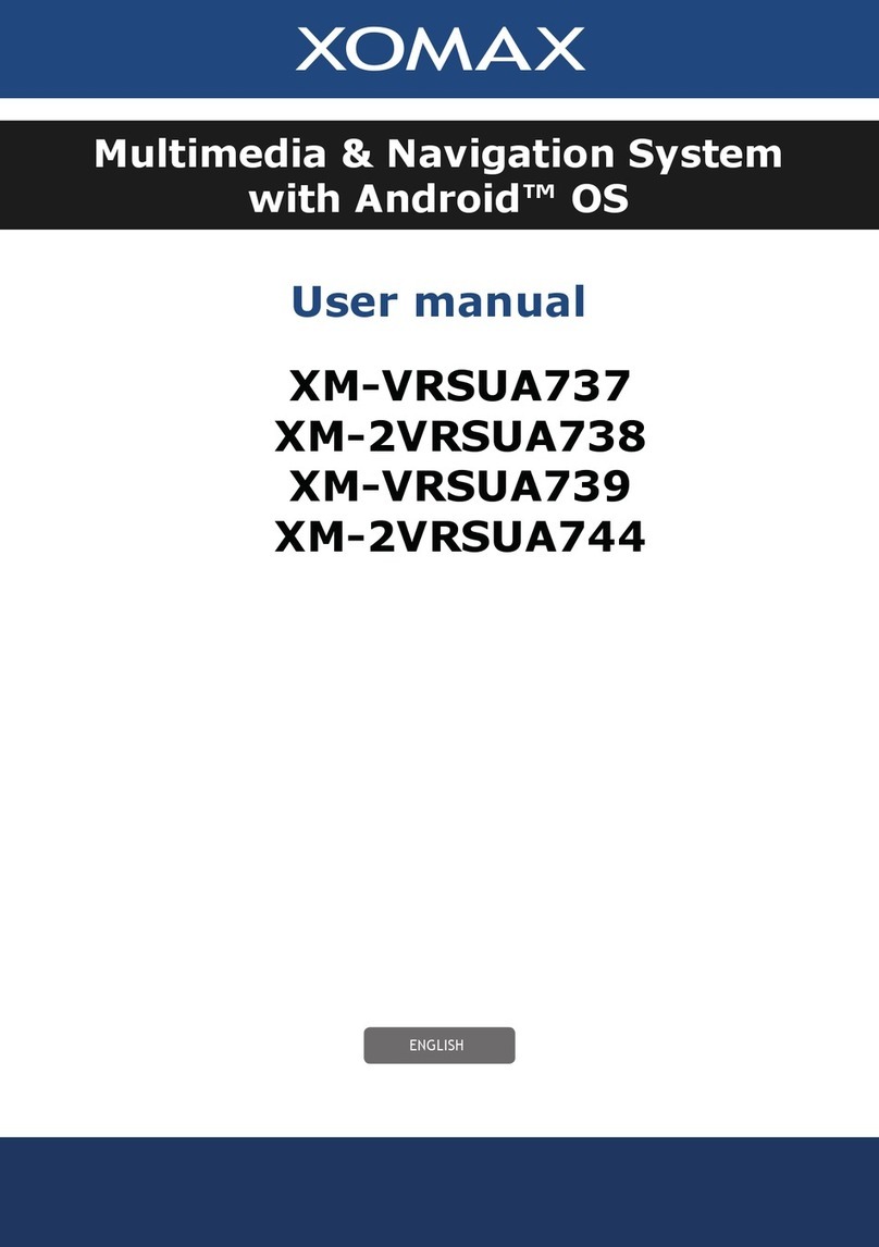 Xomax XM-VRSUA737 user manual