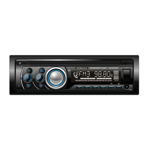 Xomax XM-RSU259BT manual