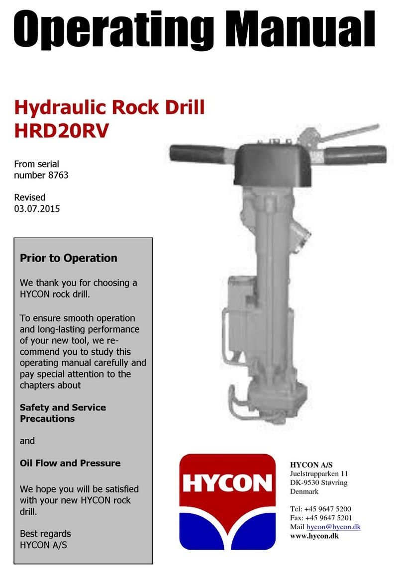 HYCON HRD20RV operating manual