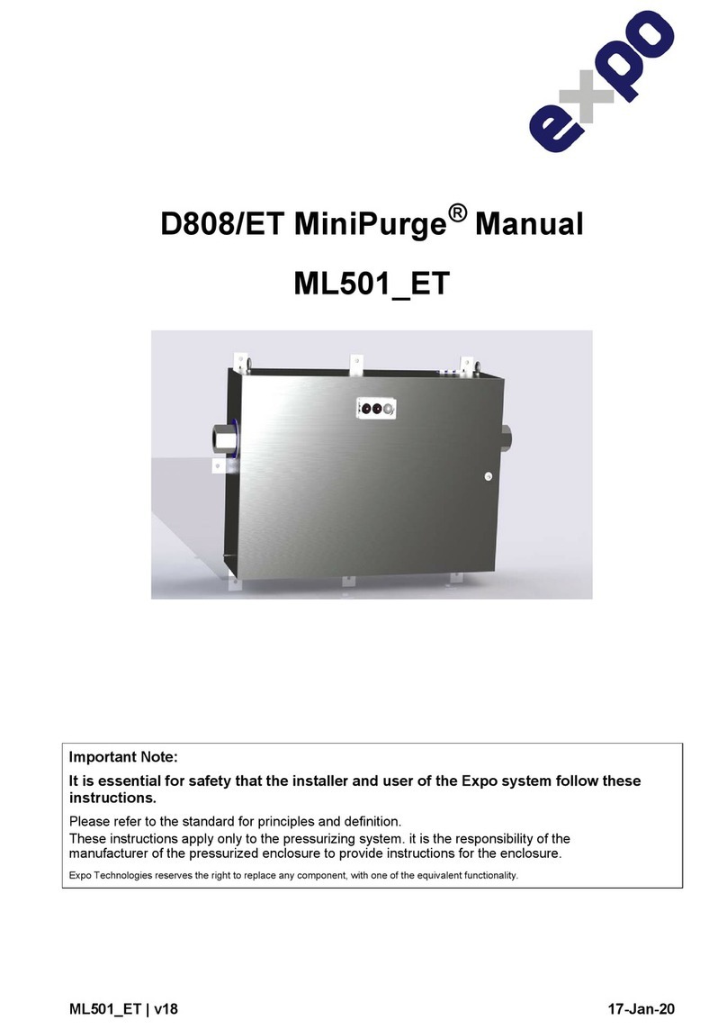 EXPO MiniPurge D808/ET manual EXPO MiniPurge D808/ET manual