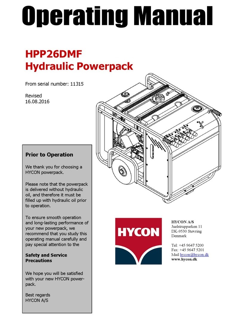HYCON HPP26DMF User manual