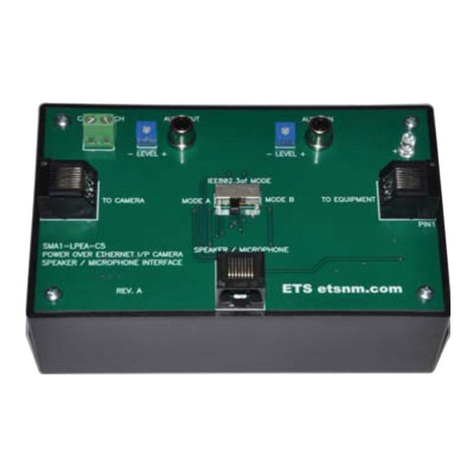 ETS SMA1-LPEA-C5 instructions