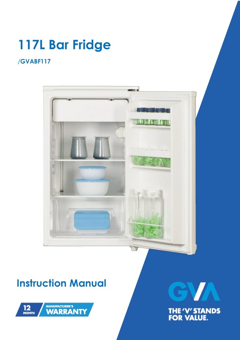 GVA GVABF117 instruction manual