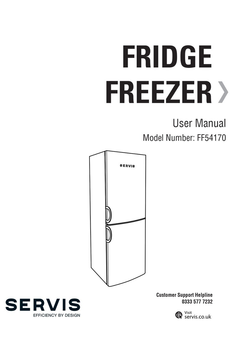 SERVIS FF54170 User manual