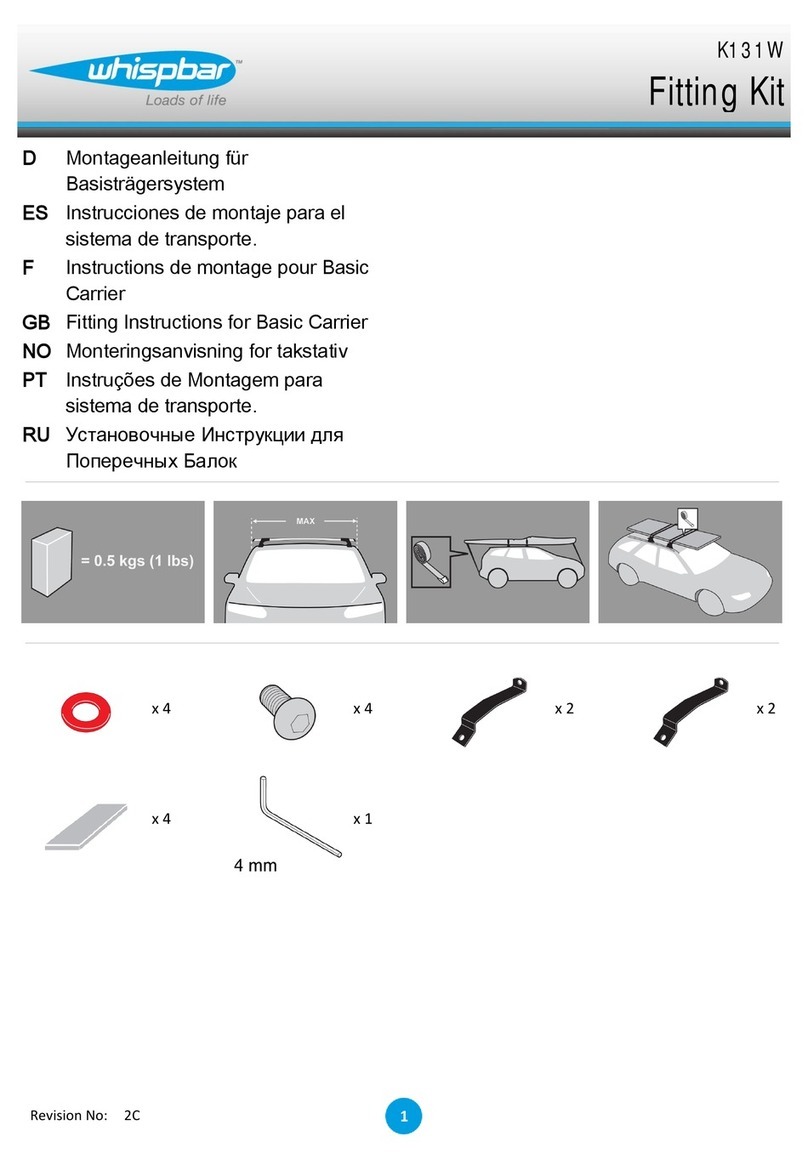 Whispbar K131W User manual