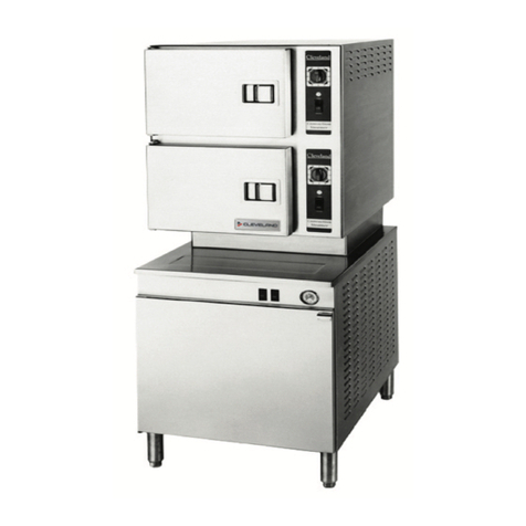 Welbilt Cleveland 24CGM Installation, operation & maintenance manual