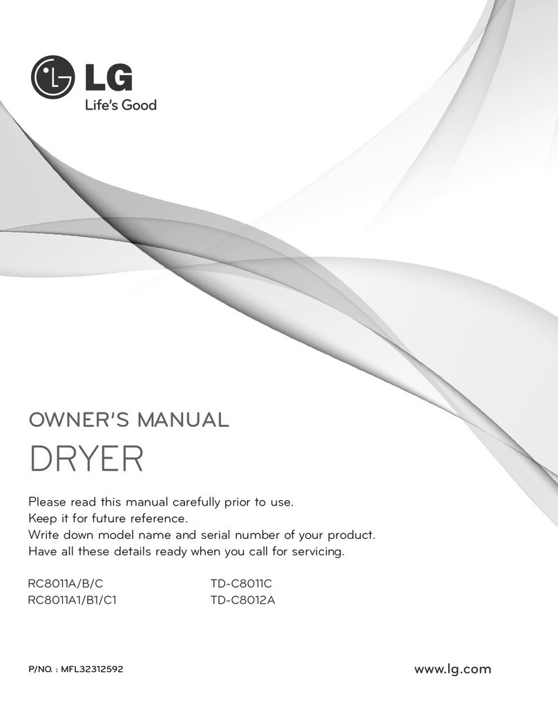 LG TD-C8012A User manual