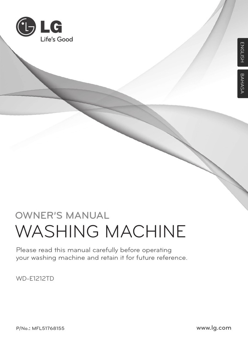 LG WD-E1212TD User manual