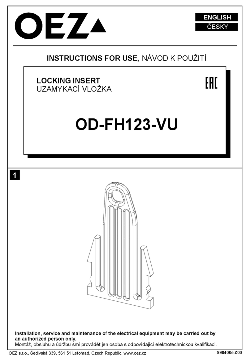 OEZ OD-FH123-VU Instructions for use