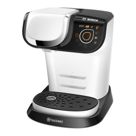 Bosch Tassimo My way TAS60 GB Series User manual