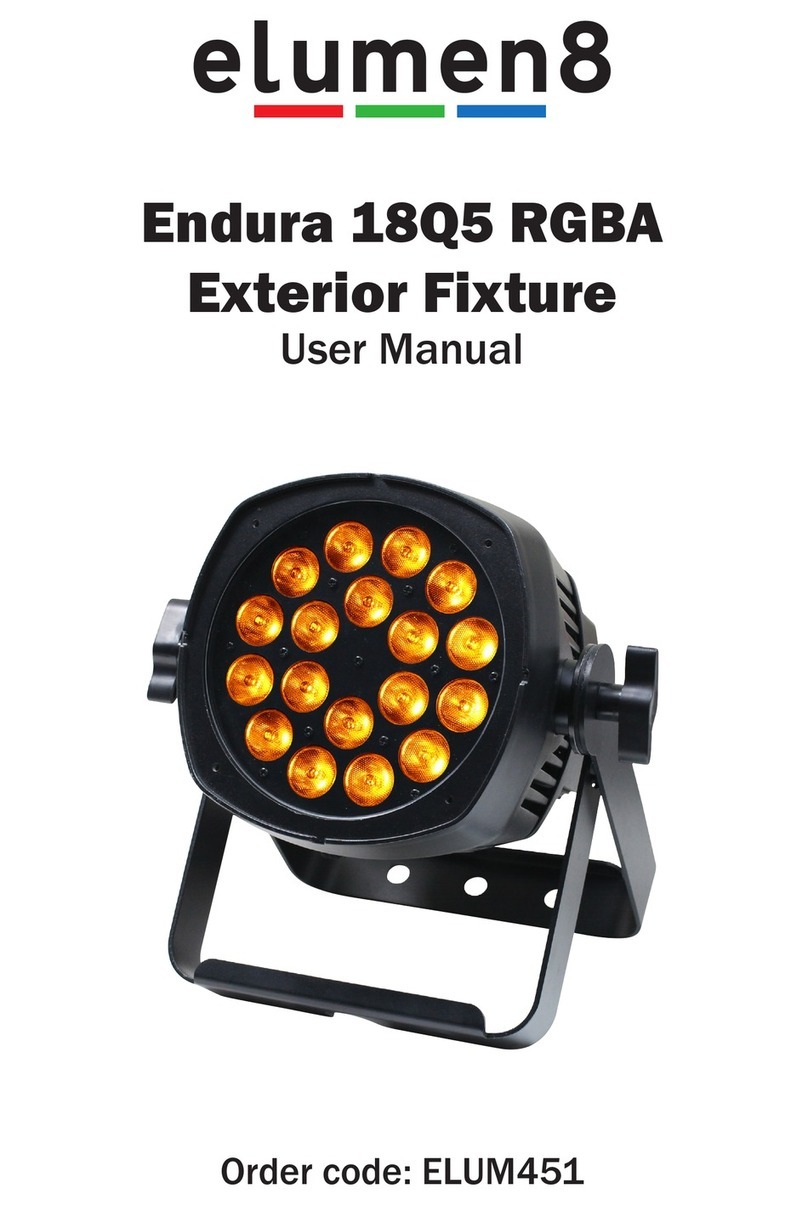 Elumen8 Endura 18Q5 RGBA user manual