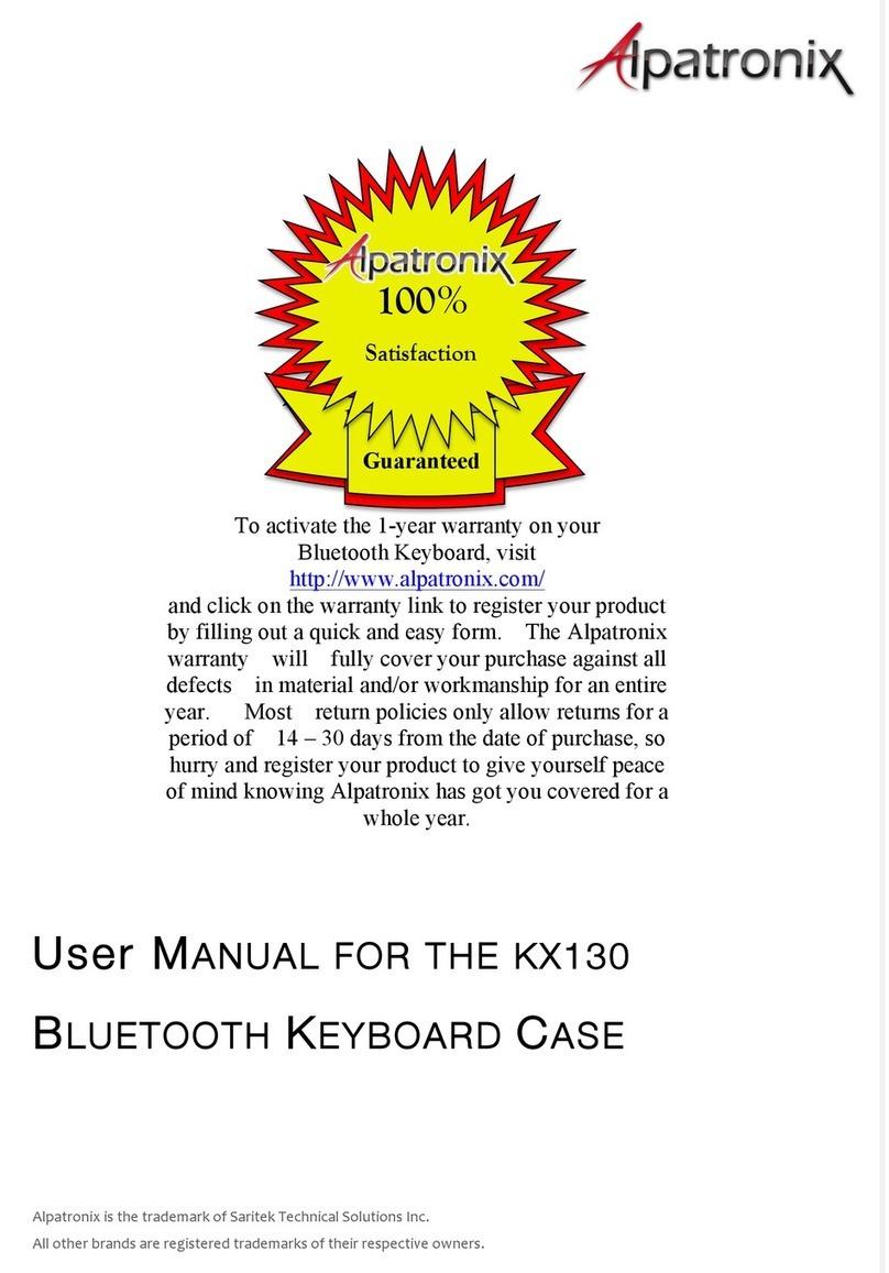 Alpatronix KX130 user manual