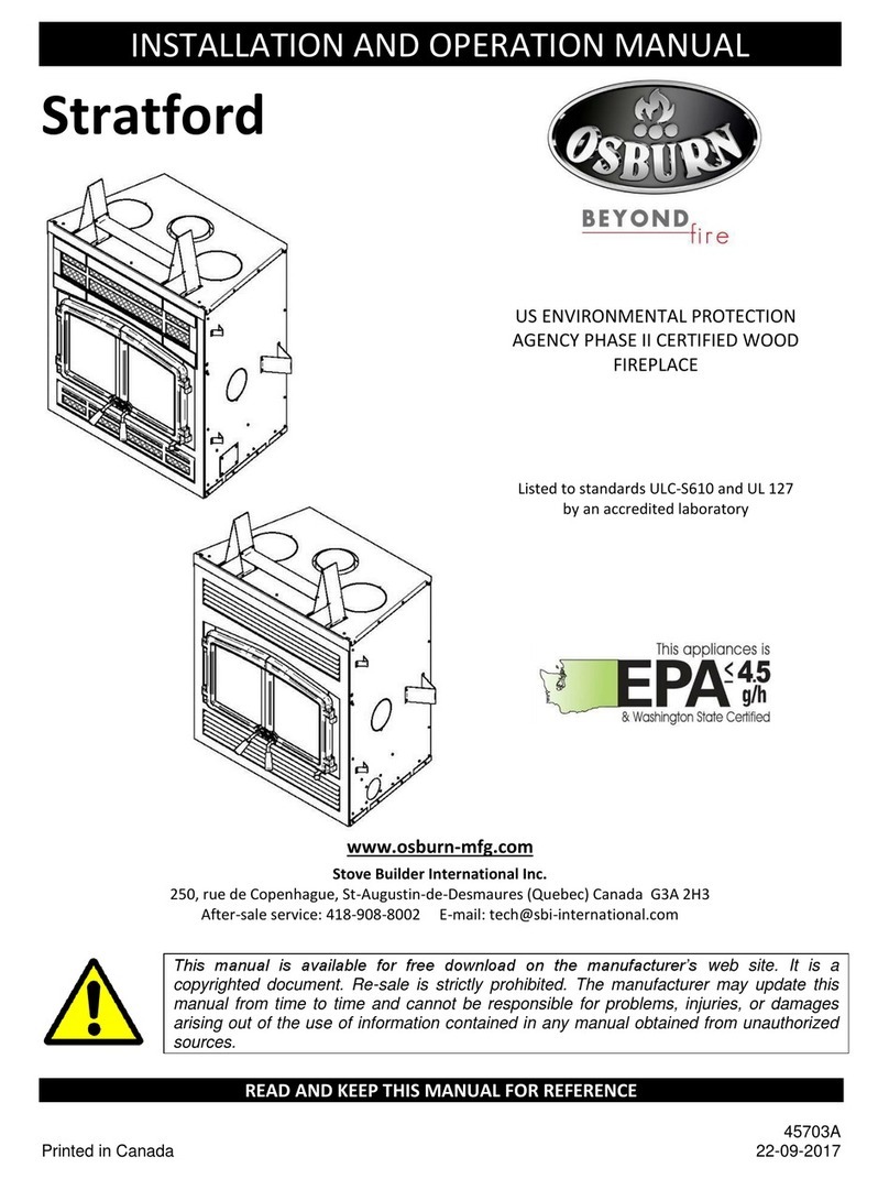 Osburn Stratford OB04002 User manual