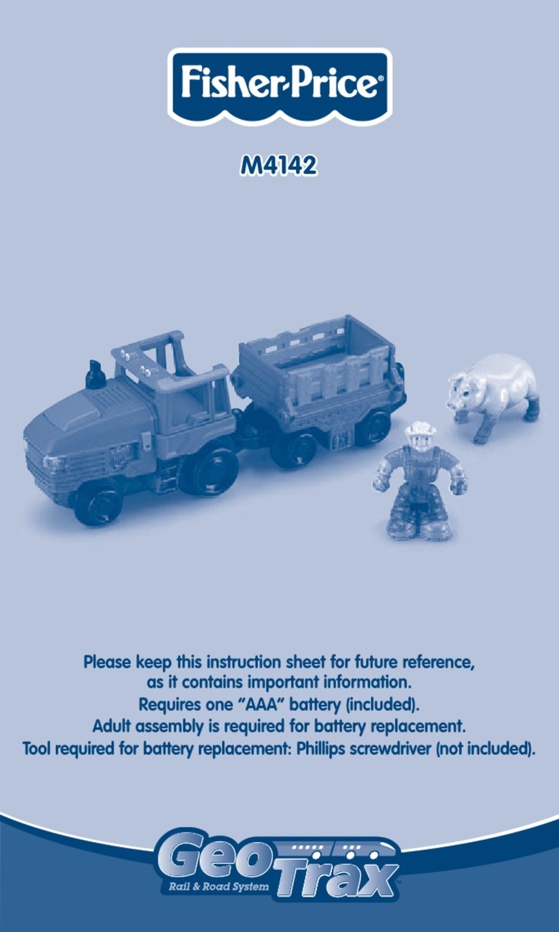 Fisher-Price Geo Trax M4142 quick start guide