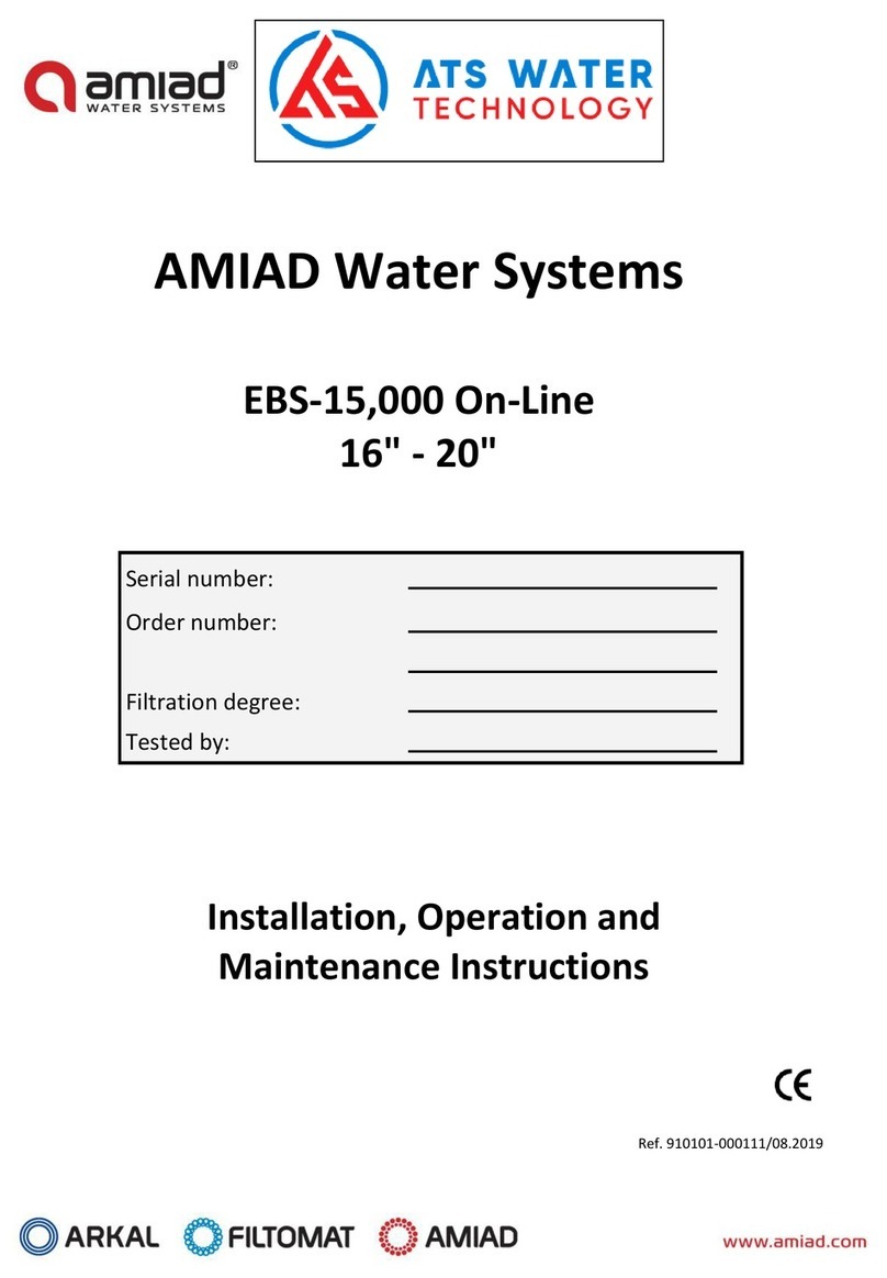 amiad EBS-15000 On-Line Installation, operation and maintenance instructions amiad EBS-15000 On-Line Installation, operation and maintenance instructions