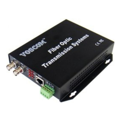 Voscom VOS-2210FFDT Series User manual