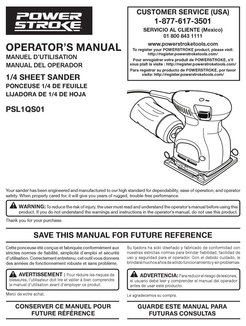 Power Stroke PSL1QS01 User manual