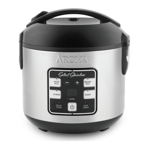 Aroma Select Stainless ARC-914SBDS instruction manual