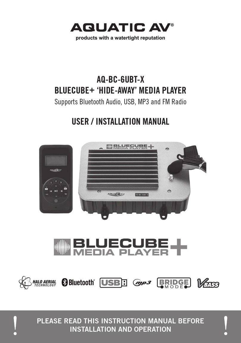Aquatic BLUECUBE+ AQ-BC-6UBT-X Guide