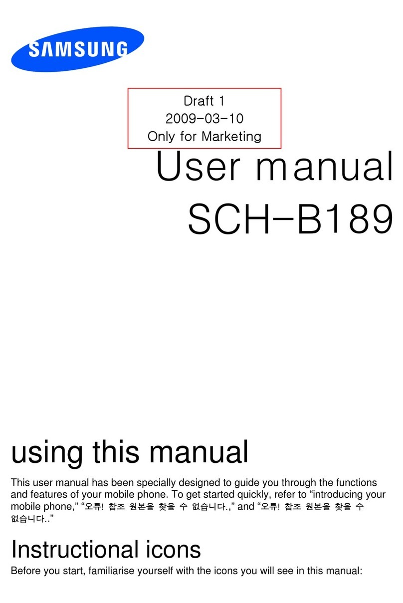 Samsung SCH-B189 User manual